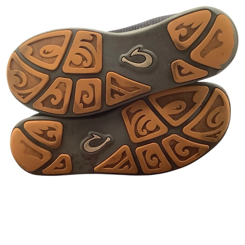 Olukai Men's Gray‎ Slip-On Shoes size 10.5M